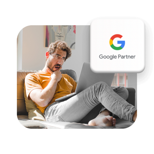 GOOGLE PARTNER LE WEB EN ROSE
